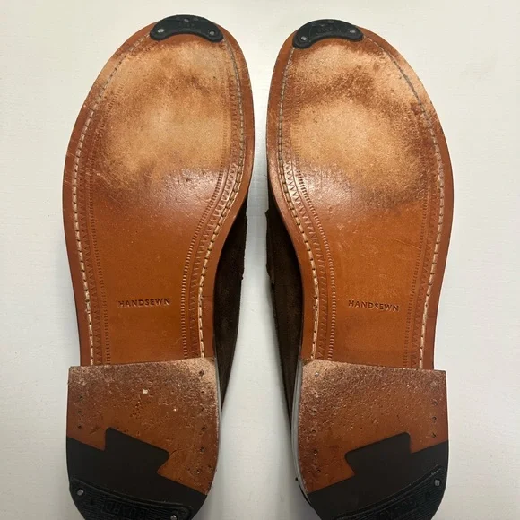 Sid Mashburn Chocolate Suede Loafers